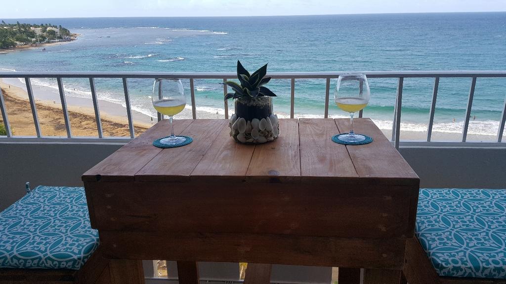 Beach Front Apartment In Luquillo Bagian luar foto